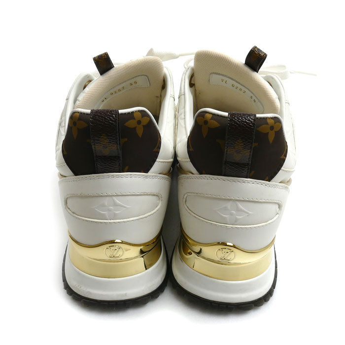 LOUIS VUITTON ルイ・ヴィトン ランアウェイライン スニーカー ホワイト VL0282 
35 レディース【中古】