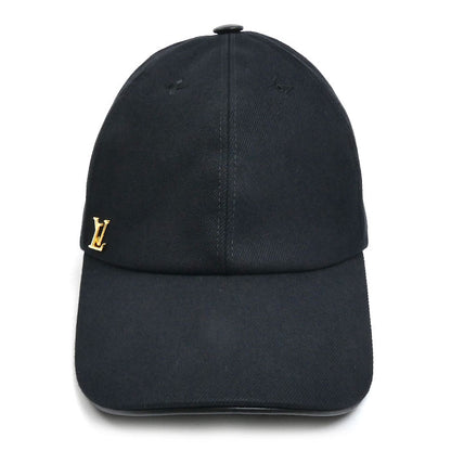 LOUIS VUITTON ルイ・ヴィトン LVアイコニック キャップ ブラック M7050L AL5202 レディース【中古】