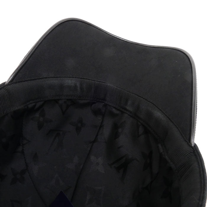 LOUIS VUITTON ルイ・ヴィトン LVアイコニック キャップ ブラック M7050L AL5202 レディース【中古】