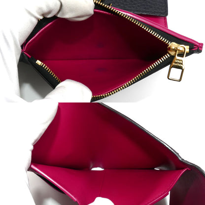 LOUIS VUITTON ルイ・ヴィトン ポルトフォイル カプシーヌ コンパクト 三つ折り財布 M62157 MI0179 レディース【中古】