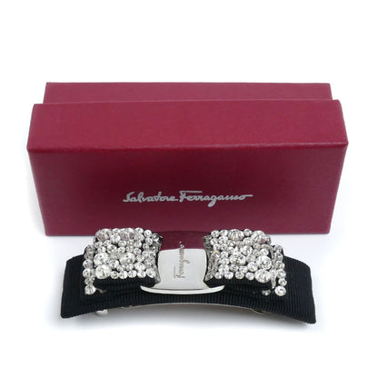 Salvatore Ferragamo サルヴァトーレフェラガモ ヴァラ・リボン ヘアアクセサリー バレッタ 342759 524894 レディース【中古】