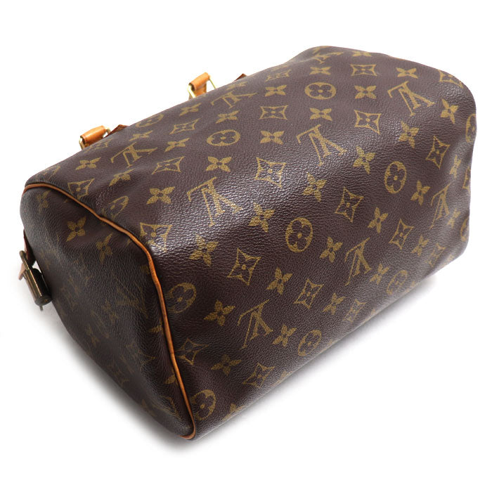 LOUIS VUITTON ルイ・ヴィトン スピーディ25 ハンドバッグ モノグラム ブラウン M41528 SD0041 レディース【中古】