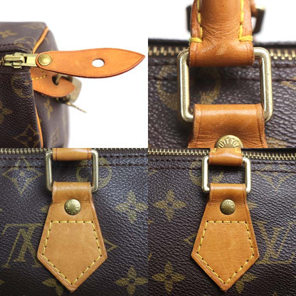 LOUIS VUITTON ルイ・ヴィトン スピーディ25 ハンドバッグ モノグラム ブラウン M41528 SD0041 レディース【中古】