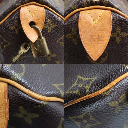 LOUIS VUITTON ルイ・ヴィトン スピーディ25 ハンドバッグ モノグラム ブラウン M41528 SD0041 レディース【中古】
