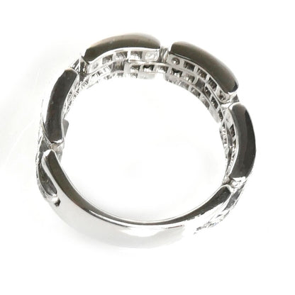 K18WG ホワイトゴールド リング・指輪 ダイヤモンド0.76ct 16号 9.1g ユニセックス【中古】【美品】