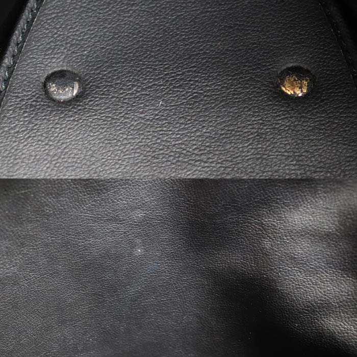 SAINT LAURENT サンローラン カサンドラ ロゴ ステッチ ラウンドトート トートバッグ レッド レディース【中古】