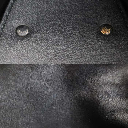 SAINT LAURENT サンローラン カサンドラ ロゴ ステッチ ラウンドトート トートバッグ レッド レディース【中古】