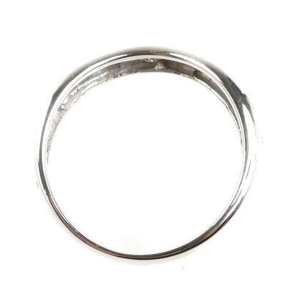 K18WG ホワイトゴールド リング・指輪 ダイヤモンド0.10ct 10号 2.3g レディース【中古】【美品】