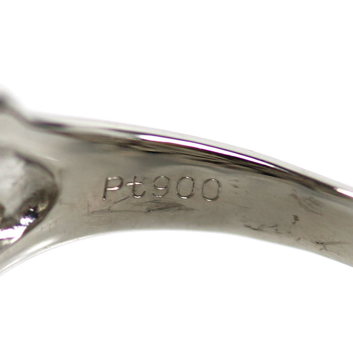 Pt900プラチナ リング・指輪 8.5号 6.7g レディース【中古】