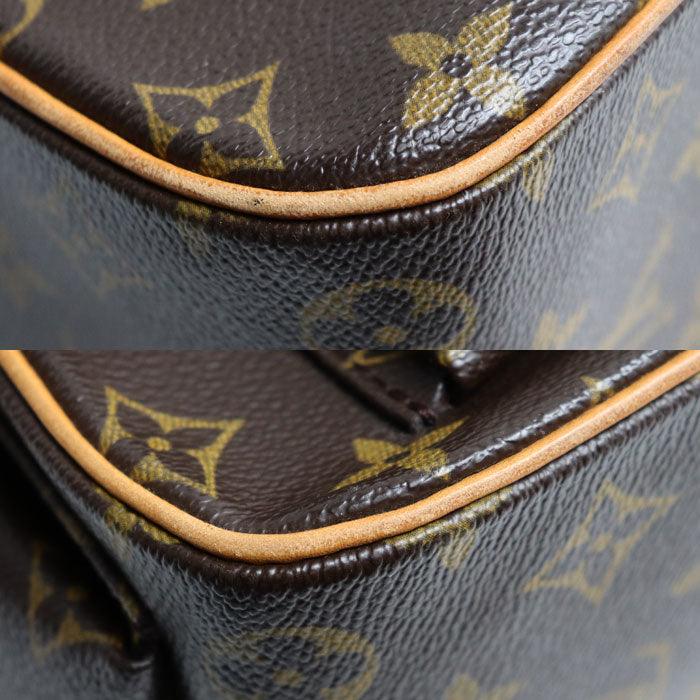 LOUIS VUITTON ルイ・ヴィトン エクサントリ シテ ハンドバッグ モノグラム ブラウン M51161 TH1013 レディース【中古】