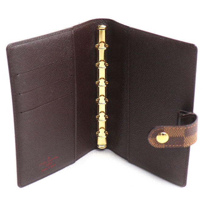 LOUIS VUITTON ルイ・ヴィトン アジェンダPM 手帳カバー ダミエ R20700 CA0061 ユニセックス【中古】