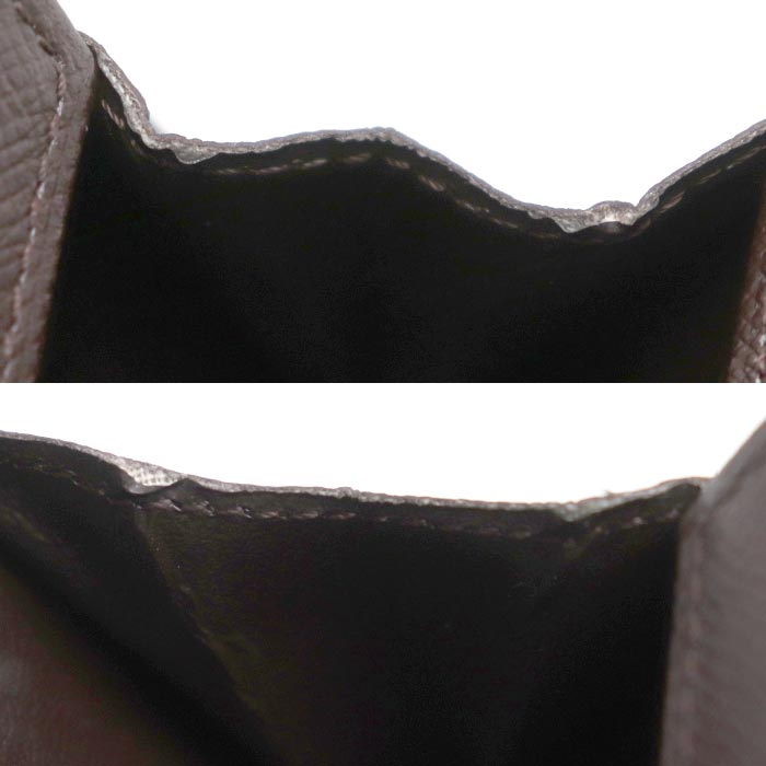 LOUIS VUITTON ルイ・ヴィトン ポルトモネ プラ コインケース ダミエ ブラウン N61930 MI0091 ユニセックス【中古】