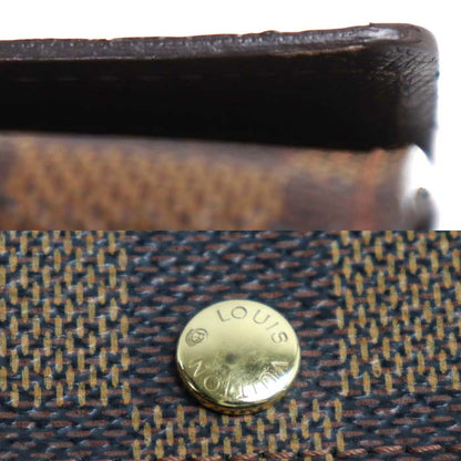 LOUIS VUITTON ルイ・ヴィトン ポルトモネ プラ コインケース ダミエ ブラウン N61930 MI0091 ユニセックス【中古】