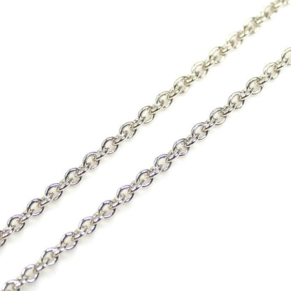 TIFFANY&Co. ティファニー シルバー925 カーブド ハート ネックレス 9.0g 60cm レディース【中古】