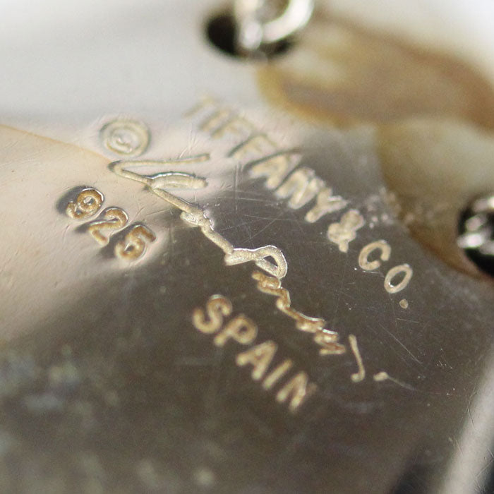 TIFFANY&Co. ティファニー シルバー925 カーブド ハート ネックレス 9.0g 60cm レディース【中古】