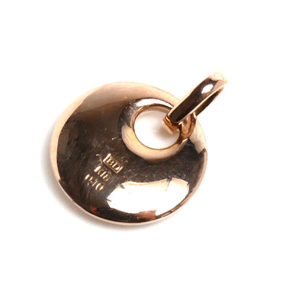 カシケイ K18PG ピンクゴールド メランジェ ペンダントトップ ダイヤモンド0.40ct 4.2g レディース【中古】