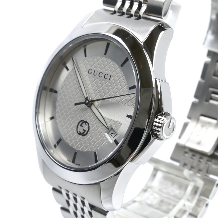 GUCCI グッチ Gタイムレス 腕時計 電池式 YA1264174/126.4 メンズ【中古】【美品】