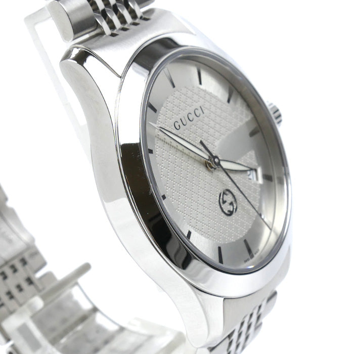 GUCCI グッチ Gタイムレス 腕時計 電池式 YA1264174/126.4 メンズ【中古】【美品】