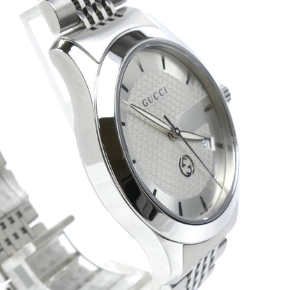 GUCCI グッチ Gタイムレス 腕時計 電池式 YA1264174/126.4 メンズ【中古】【美品】