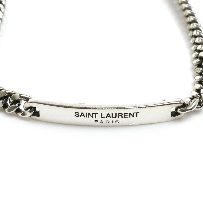 SAINT LAURENT サンローラン メタル ダブルカフ ブレスレット 24.6g ユニセックス【中古】