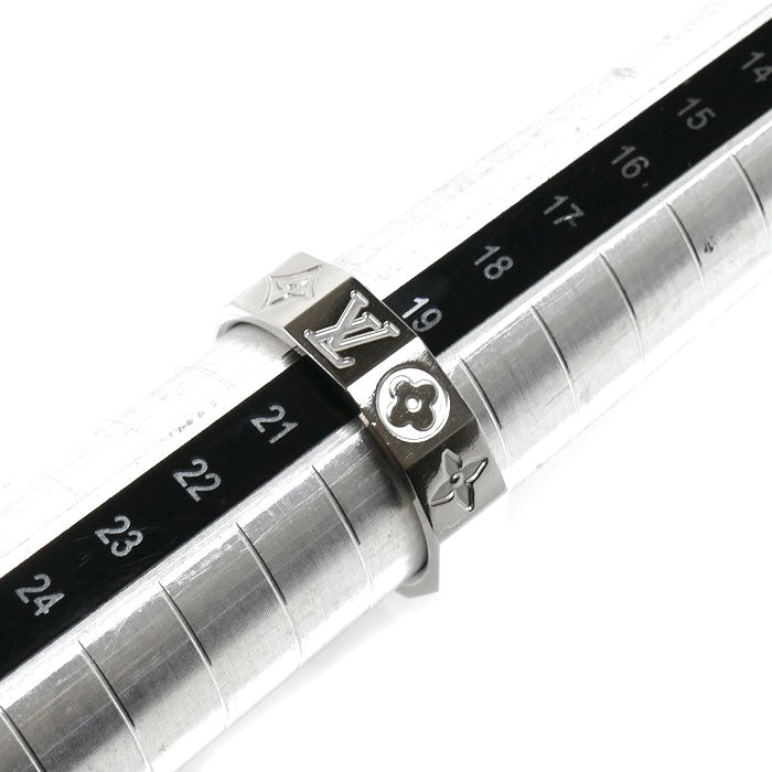 LOUIS VUITTON ルイ・ヴィトン メタル キューブリング リング・指輪 M1208M TE2203 20号 メンズ【中古】