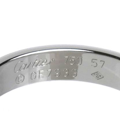 CARTIER カルティエ K18WG ホワイトゴールド ミニラブ リング・指輪 17号 57 4.9g レディース【中古】【美品】