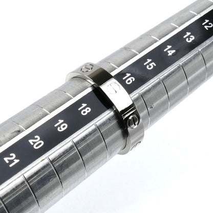 CARTIER カルティエ K18WG ホワイトゴールド ミニラブ リング・指輪 17号 57 4.9g レディース【中古】【美品】