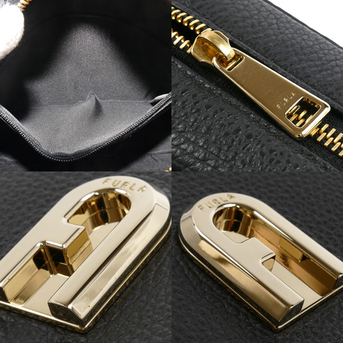 Furla フルラ カメラバッグ ショルダーバッグ ブラック BARXABR-HSF-O60 レディース【中古】