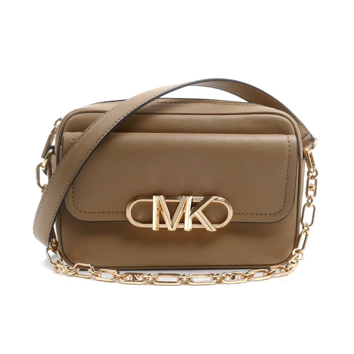 Michael Kors マイケルコース パーカー ミディアム ショルダーバッグ ベージュ 32F2G7PC8L レディース【中古】