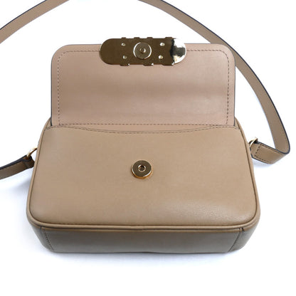 Michael Kors マイケルコース パーカー ミディアム ショルダーバッグ ベージュ 32F2G7PC8L レディース【中古】