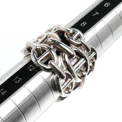HERMES エルメス シルバー925 シェーヌダンクル アンシェネ GM リング・指輪 10号 50 12.8g レディース【中古】