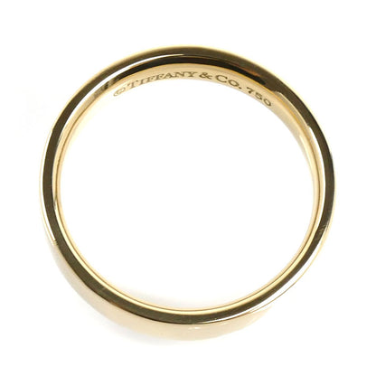 TIFFANY&Co. ティファニー K18YG イエローゴールド フラットバンド リング・指輪 15号 5.6g ユニセックス【中古】
