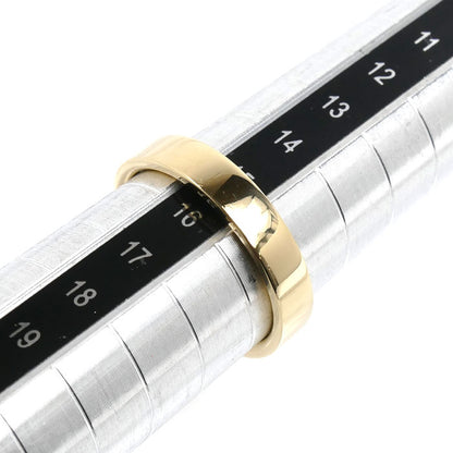 TIFFANY&Co. ティファニー K18YG イエローゴールド フラットバンド リング・指輪 15号 5.6g ユニセックス【中古】