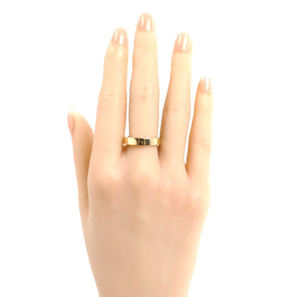 TIFFANY&Co. ティファニー K18YG イエローゴールド フラットバンド リング・指輪 15号 5.6g ユニセックス【中古】
