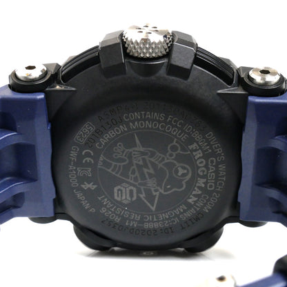 CASIO カシオ G-SHOCK MASTER OF G FROGMAN 腕時計 ソーラー GWF-A1000-1A2JF メンズ【中古】
