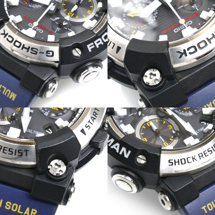 CASIO カシオ G-SHOCK MASTER OF G FROGMAN 腕時計 ソーラー GWF-A1000-1A2JF メンズ【中古】