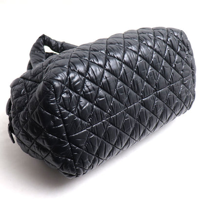 CHANEL シャネル ココ コクーン ハンドバッグ ブラック ボストン レディース【中古】