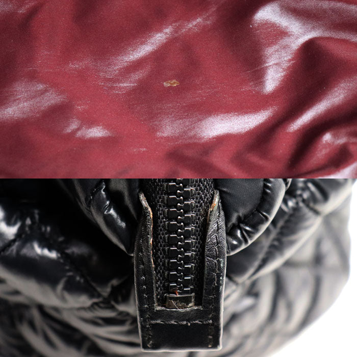CHANEL シャネル ココ コクーン ハンドバッグ ブラック ボストン レディース【中古】