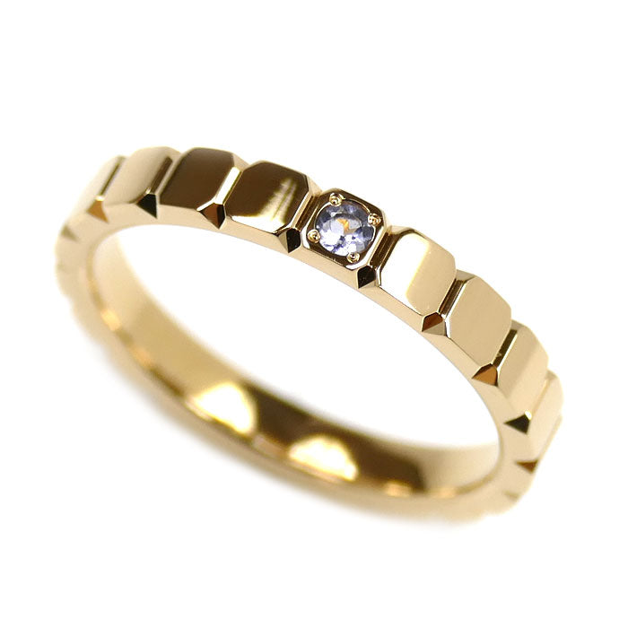 Vendome Aoyama ヴァンドーム青山 K18YG イエローゴールド ラプラース タンザナイト リング・指輪 7号 2.5g レディース【中古】