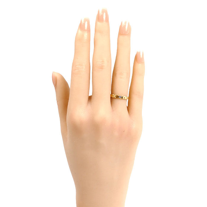 Vendome Aoyama ヴァンドーム青山 K18YG イエローゴールド ラプラース タンザナイト リング・指輪 7号 2.5g レディース【中古】