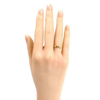 Vendome Aoyama ヴァンドーム青山 K18YG イエローゴールド ラプラース タンザナイト リング・指輪 7号 2.5g レディース【中古】