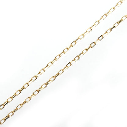 組曲 クミキョク K18YG イエローゴールド ネックレス ルビー ダイヤモンド0.02ct 1.2g 40cm レディース【中古】