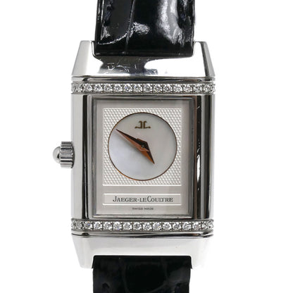 JAEGER-LECOULTRE ジャガー・ルクルト レベルソ デュエット ダイヤベゼル 腕時計 手巻き 266.8.44 メンズ【中古】