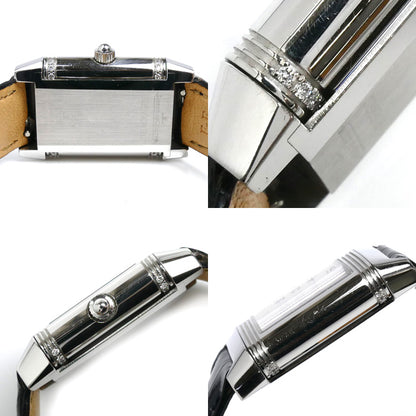 JAEGER-LECOULTRE ジャガー・ルクルト レベルソ デュエット ダイヤベゼル 腕時計 手巻き 266.8.44 メンズ【中古】