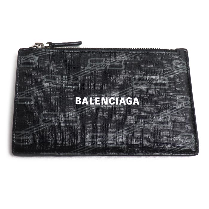 BALENCIAGA バレンシアガ キャッシュ ラージ コイン&カードホルダー カードケース 640535 210D8 1061 フラグメントケース メンズ【中古】