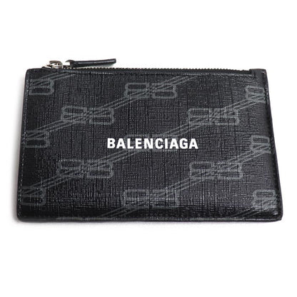BALENCIAGA バレンシアガ キャッシュ ラージ コイン&カードホルダー カードケース 640535 210D8 1061 フラグメントケース メンズ【中古】