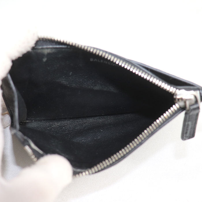 BALENCIAGA バレンシアガ キャッシュ ラージ コイン&カードホルダー カードケース 640535 210D8 1061 フラグメントケース メンズ【中古】