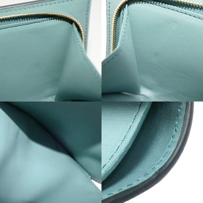 LOEWE ロエベ ノットコンパクトウォレット 二つ折り財布 ベチバー/ウォーター CEM1NCWX01 レディース【中古】