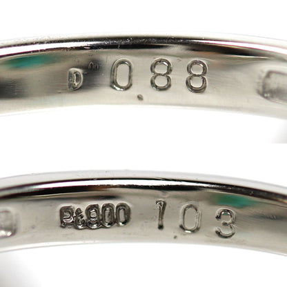 Pt900プラチナ リング・指輪 パライバトルマリン1.03ct ダイヤモンド0.88ct 12.5号 6.0g レディース【中古】
