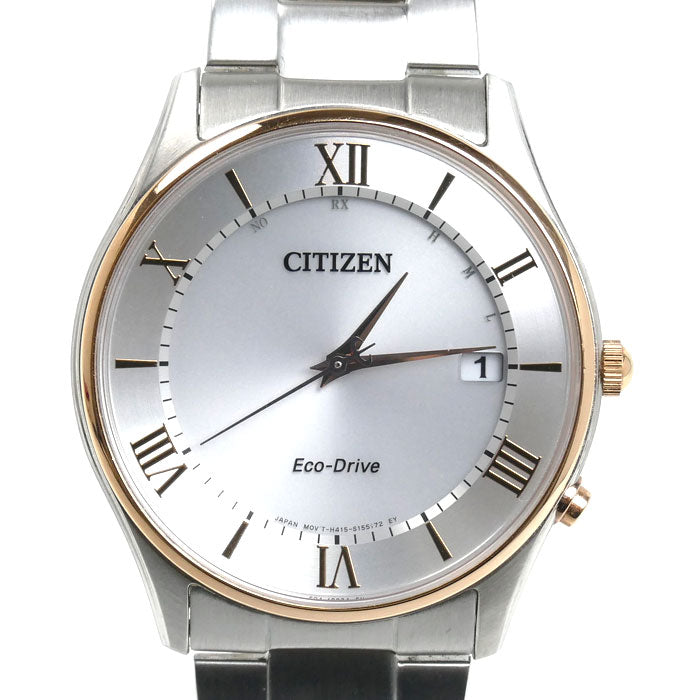 CITIZEN シチズン エコドライブ 腕時計 ソーラー AS1062-59A/H415-S115132 電波 メンズ【中古】